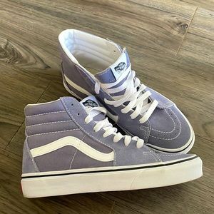Vans Sk8-Hi Periwinkle Gray Suede